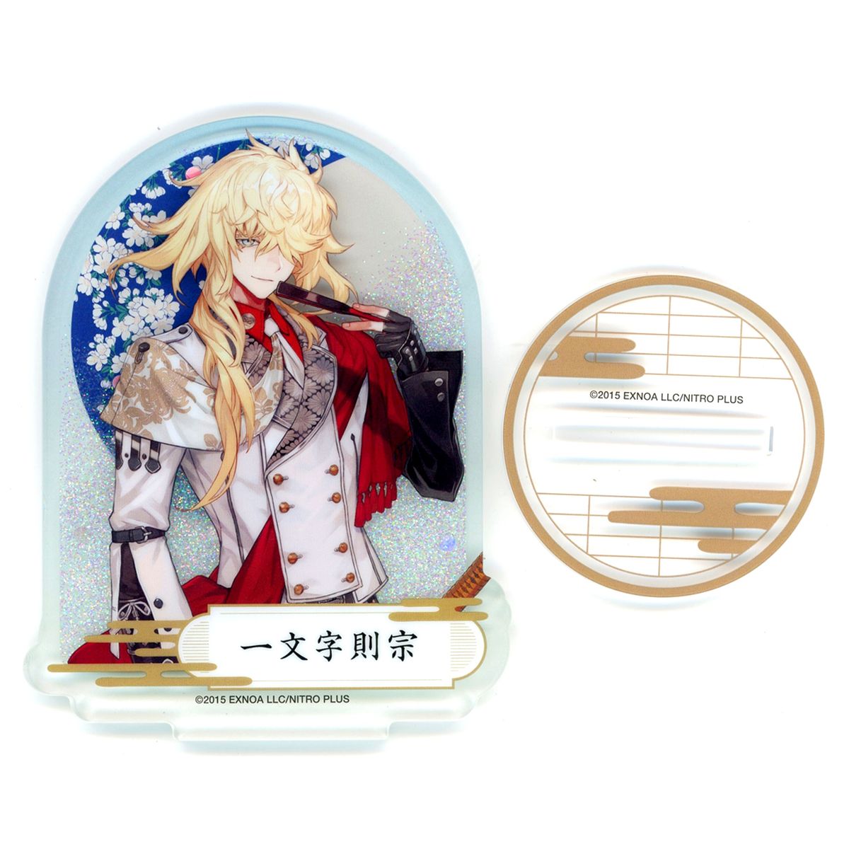 Ichimonji Norimune Touken Ranbu ONLINE Prism Acrylic Stand 9th Service Anniversary Fair [USED]