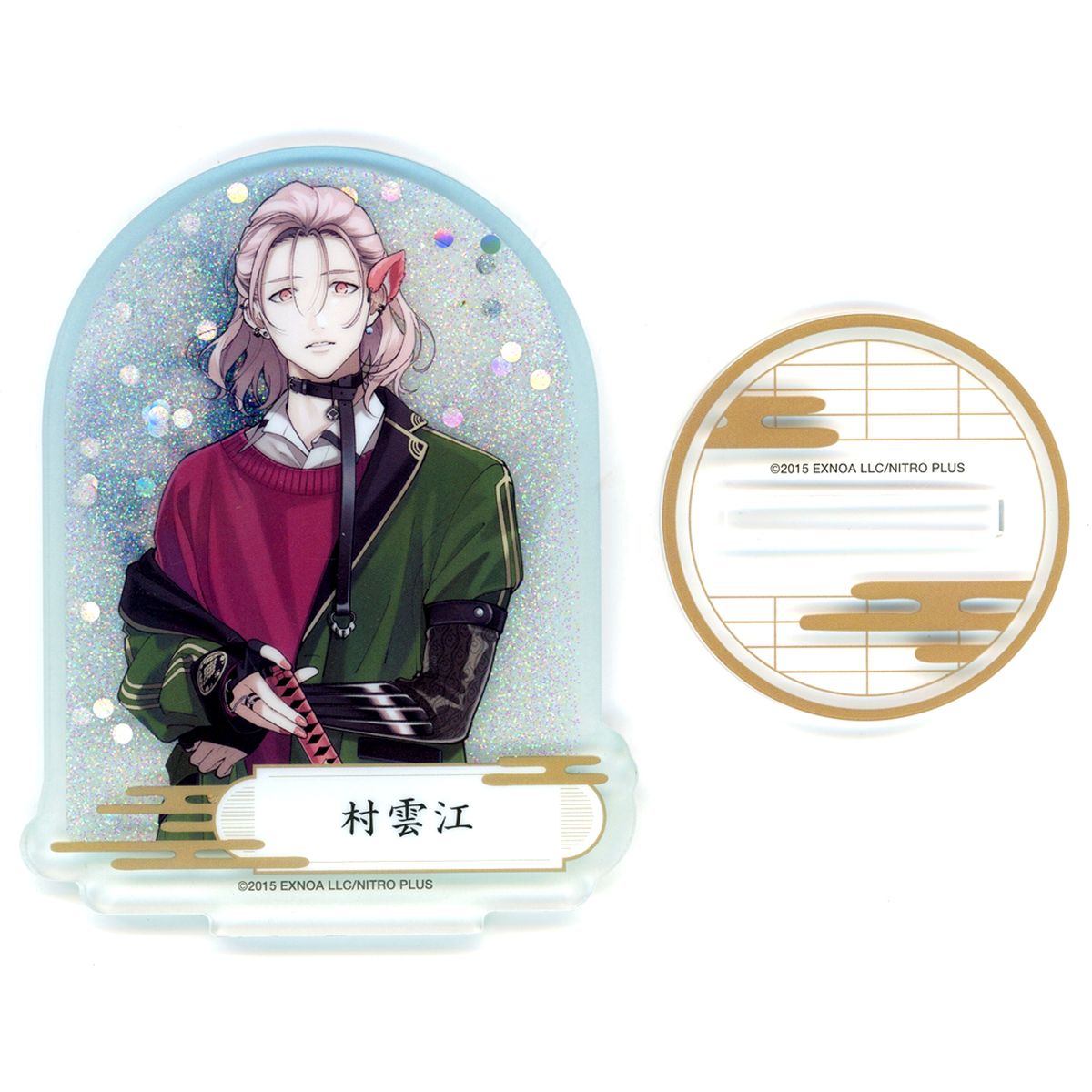 Murakumo Gou Touken Ranbu ONLINE Service 9th Anniversary Commemoration: Ba Kyu Ko Kyu Fair Prism Acrylic Stand [USED]