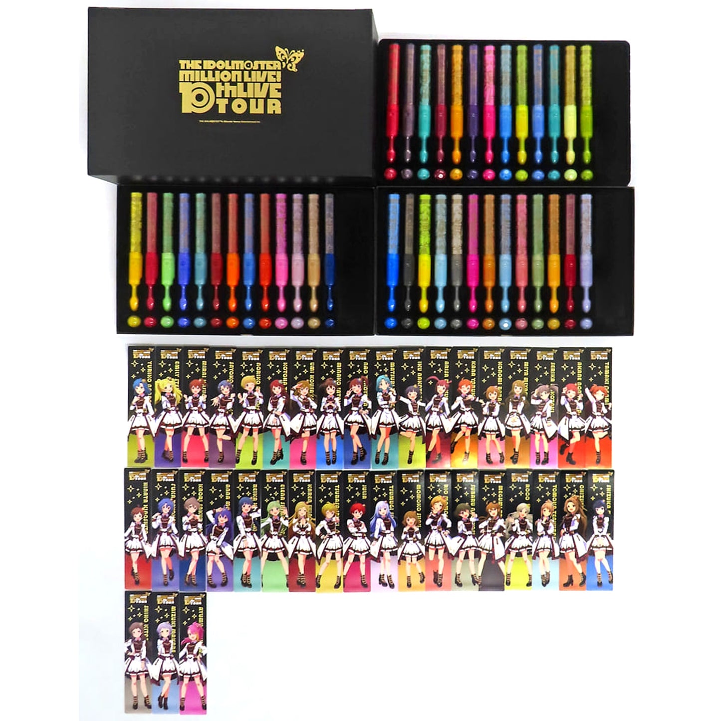 THE IDOLM@STER Million Live! 10th Act-4 Ver. 39 Color Set Official Concert Light [USED]
