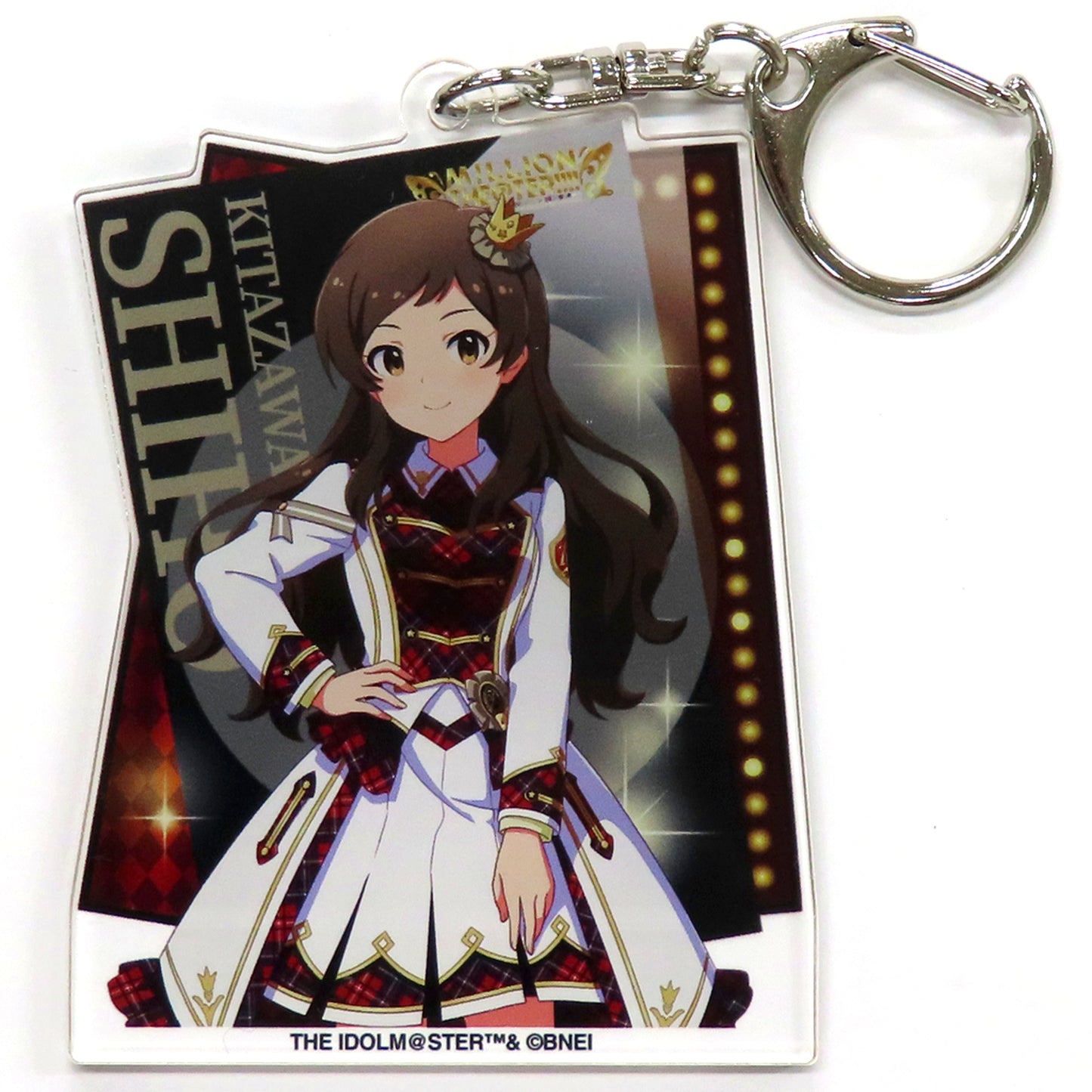 Shiho Kitazawa THE IDOLM@STER MILLION LIVE! Official Acrylic Keychain 10th Act-4 Ver. [USED]