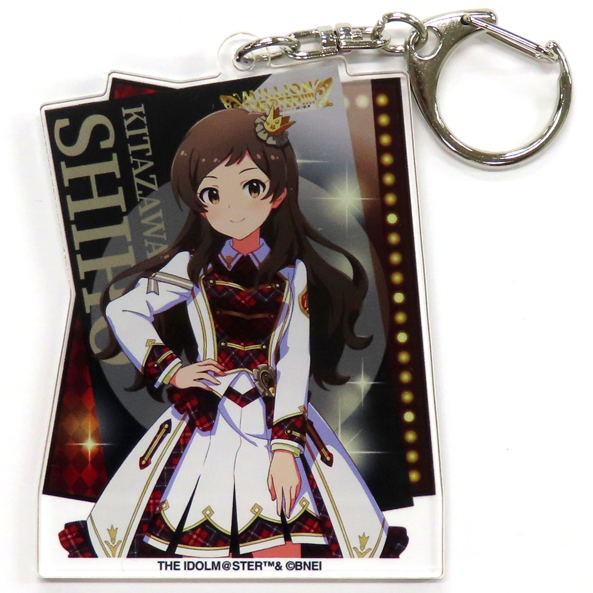 Shiho Kitazawa THE IDOLM@STER MILLION LIVE! Official Acrylic Keychain 10th Act-4 Ver. [USED]