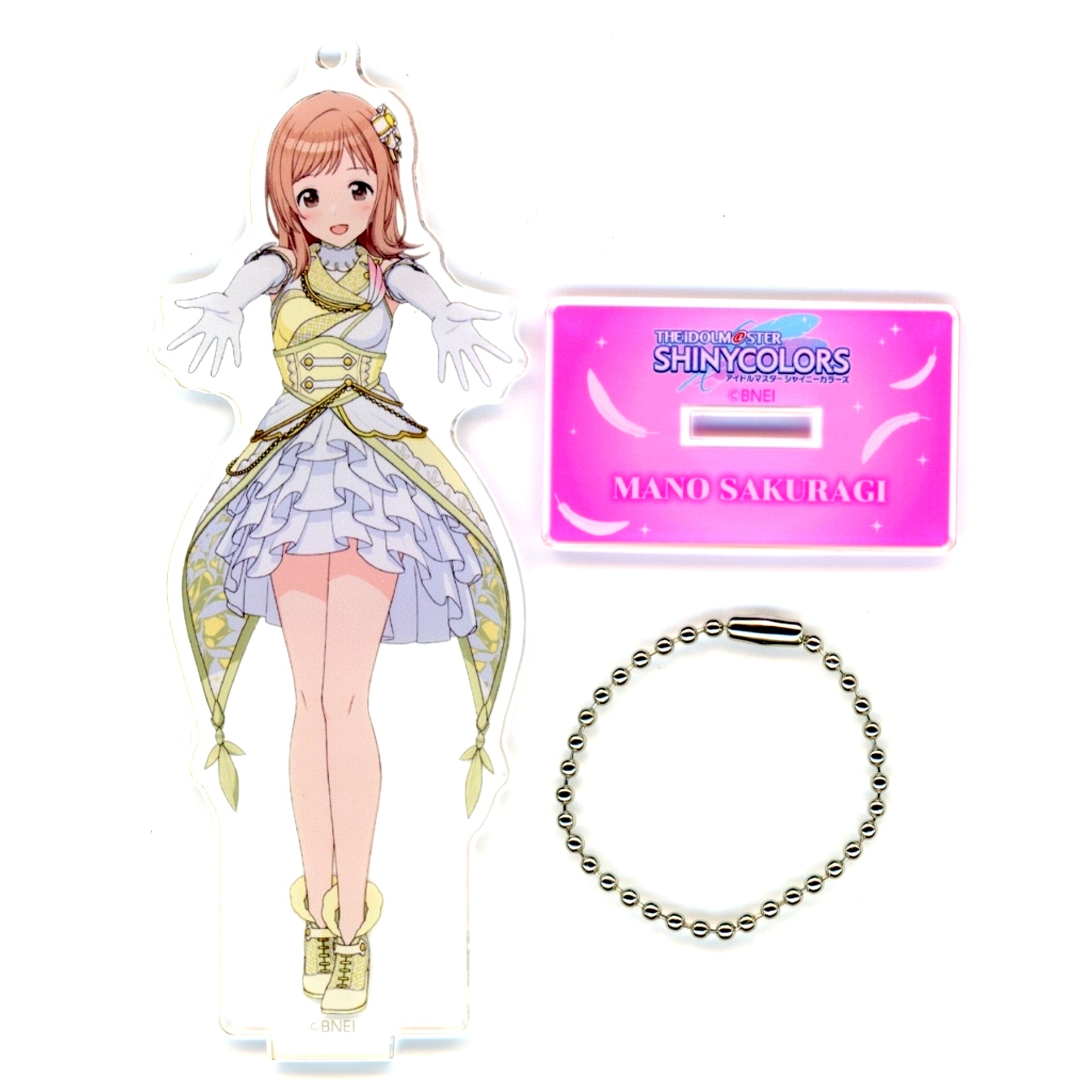 Mano Sakuragi Official Acrylic Stand Keychain The Idolmaster Shiny Colors [USED]