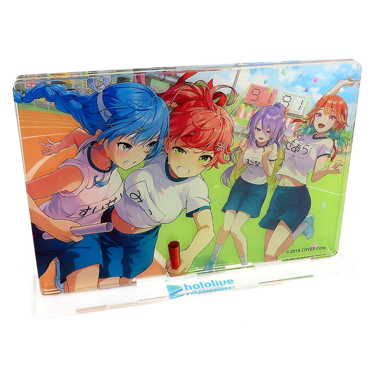 VTuber Hololive Hoshimachi Suisei & Others WS 15th Ambassador feat. hololive production Acrylic Stand Field Day Acrylic Stands [USED]