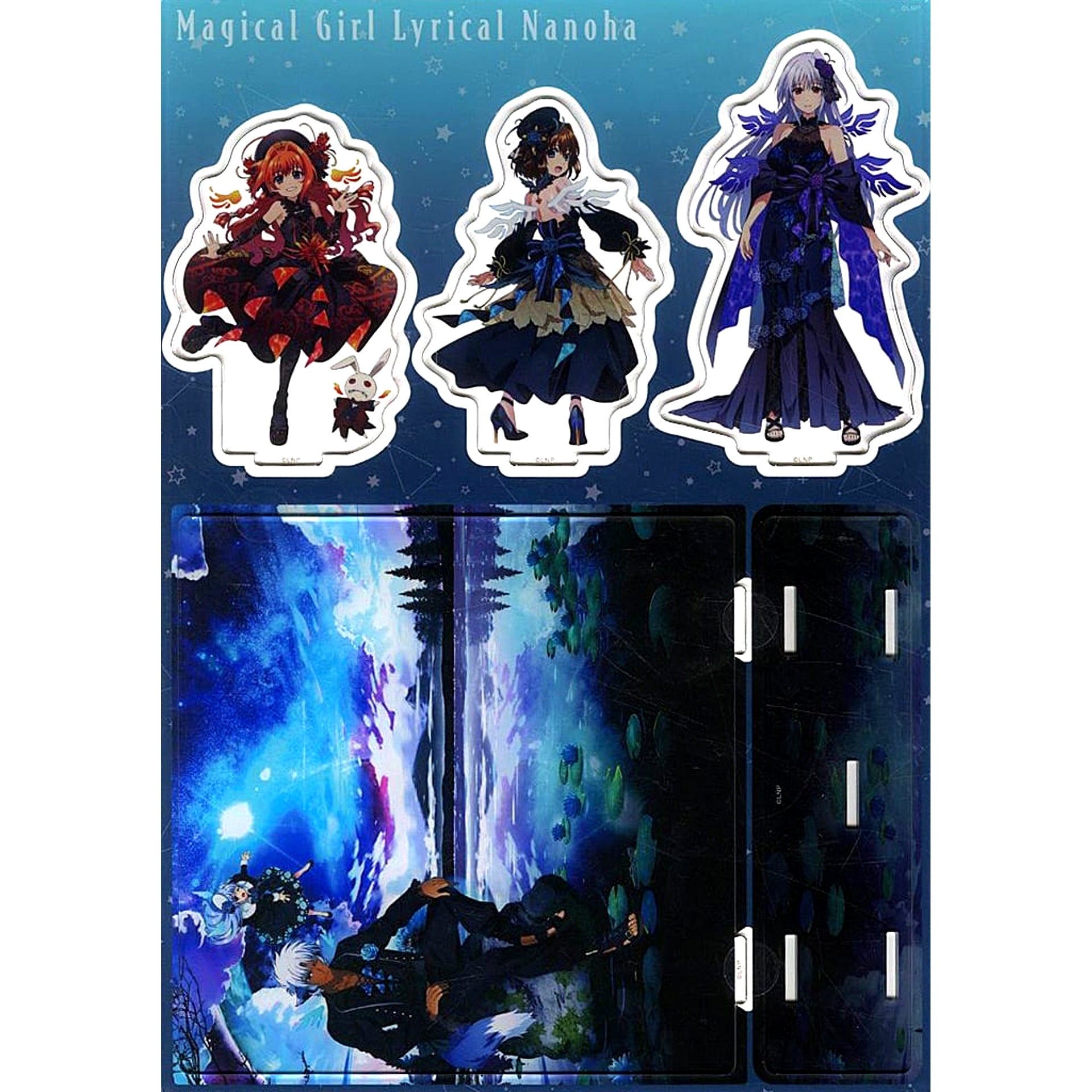 Group B Acrylic Diorama Lyrical Fantasy Ver. Magical Girl Lyrical Nanoha Lyrical Store 2023 Lyrical Fantasy [USED]