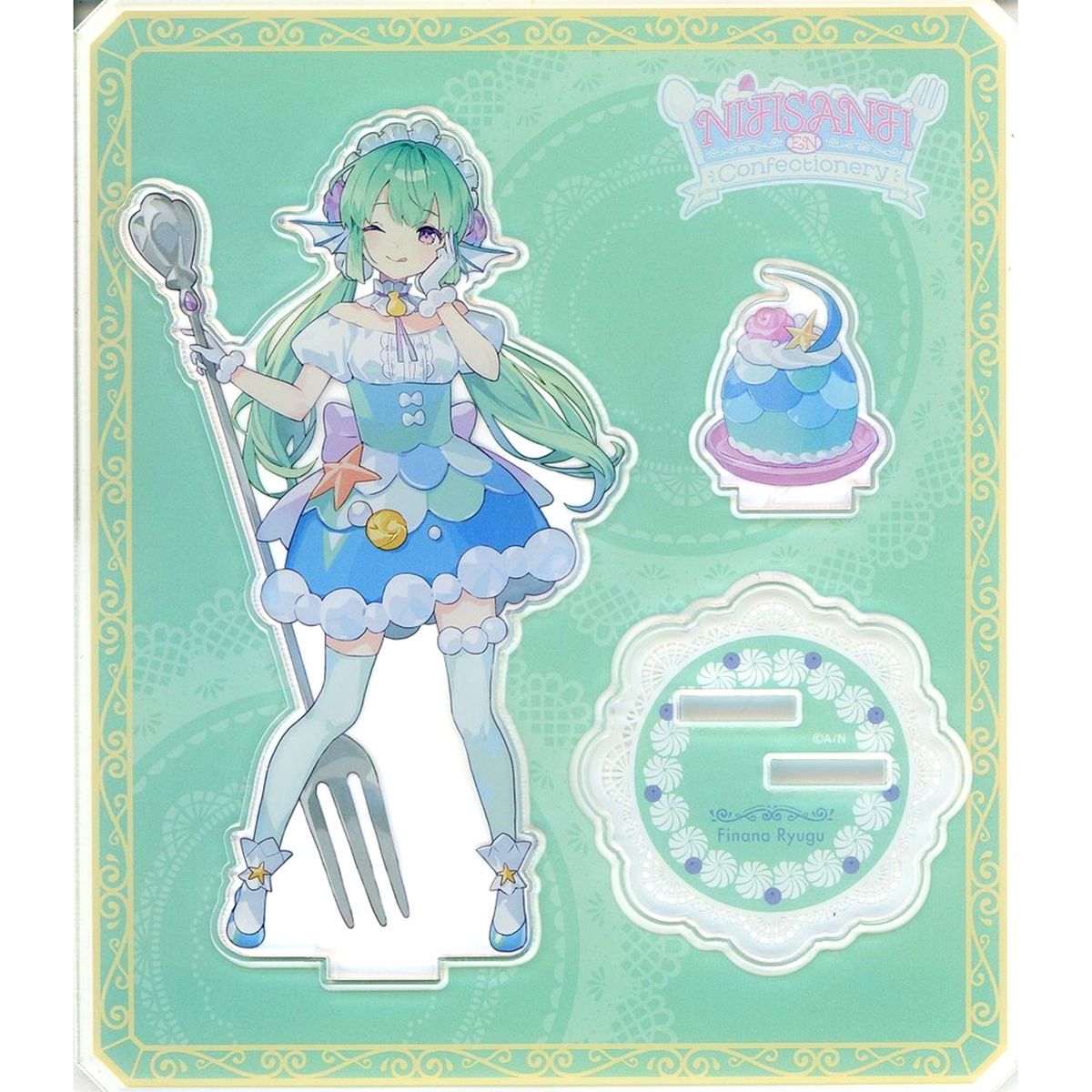 Finana Ryugu Acrylic Stand Virtual YouTuber Nijisanji NIJISANJI EN Confectionery [USED]