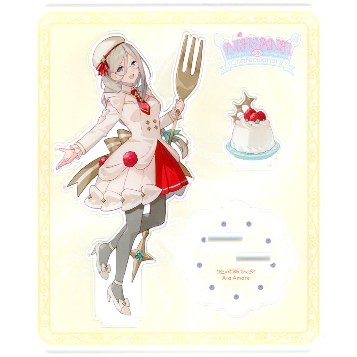 Aia Amare Acrylic Stand Virtual YouTuber Nijisanji NIJISANJI EN Confectionery [USED]