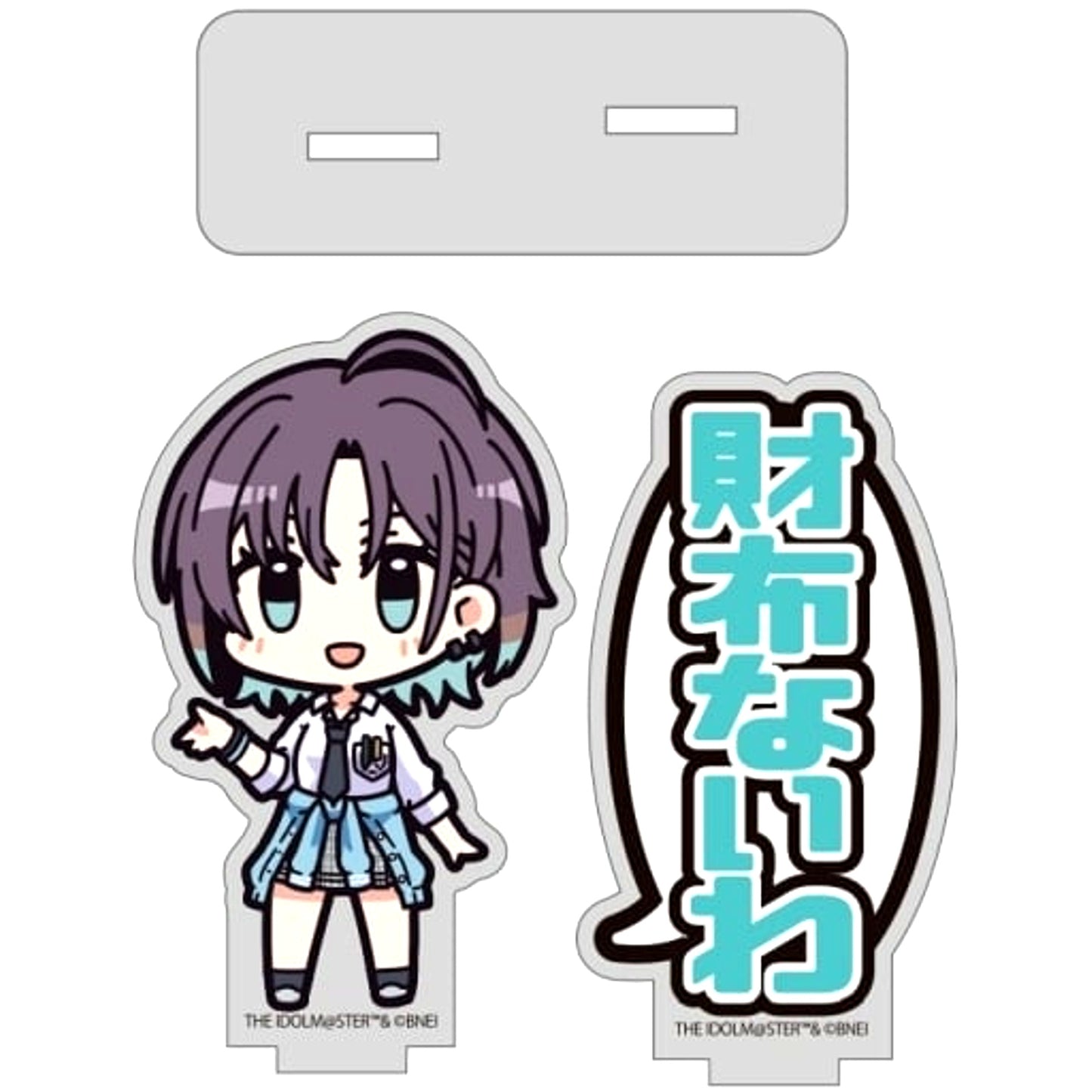 Toru Asakura I Don't Have My Wallet Idolmaster Shiny Colors Quote Acrylic Stand [USED]