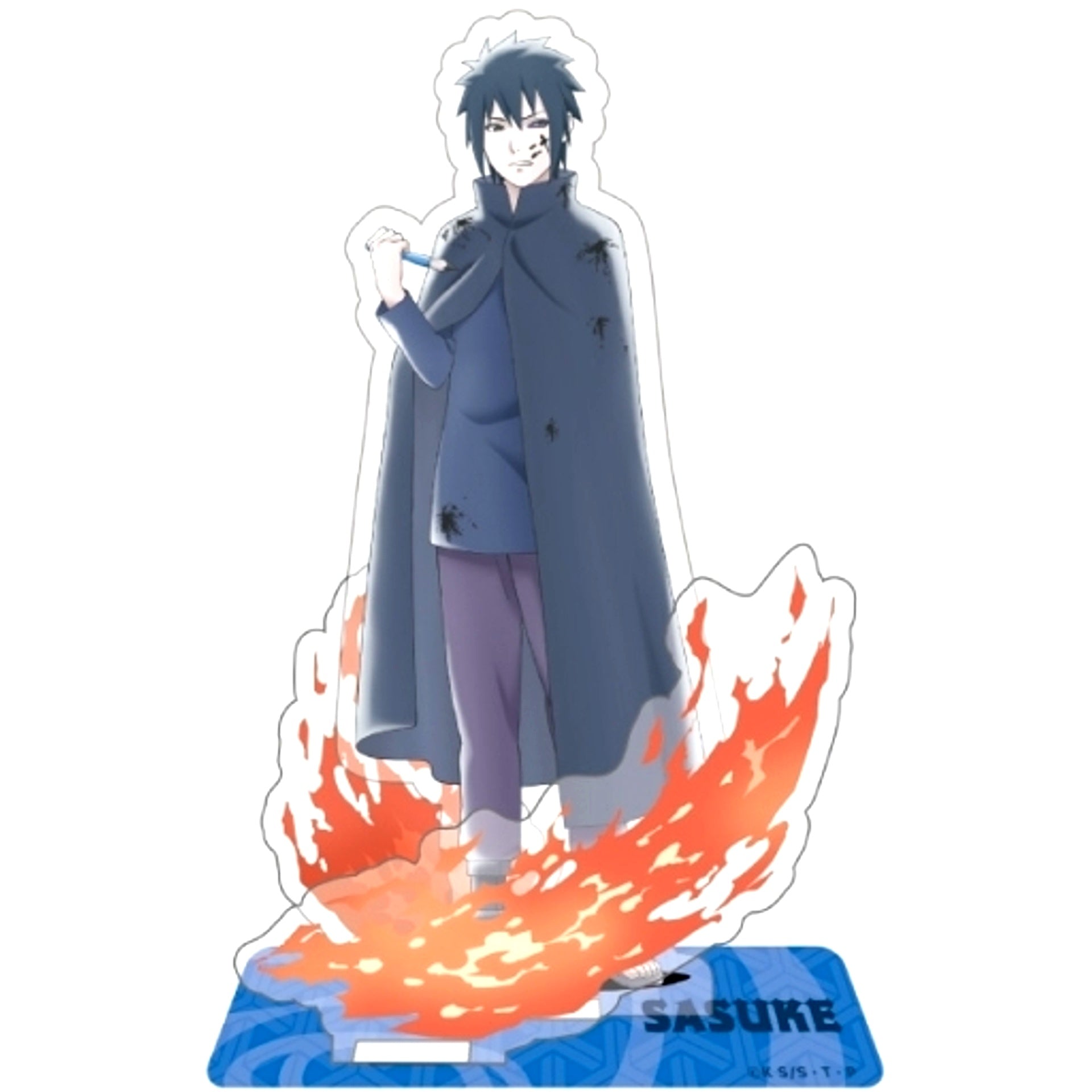 Sasuke Uchiha Acrylic Figure Naruto Shippuden [USED]