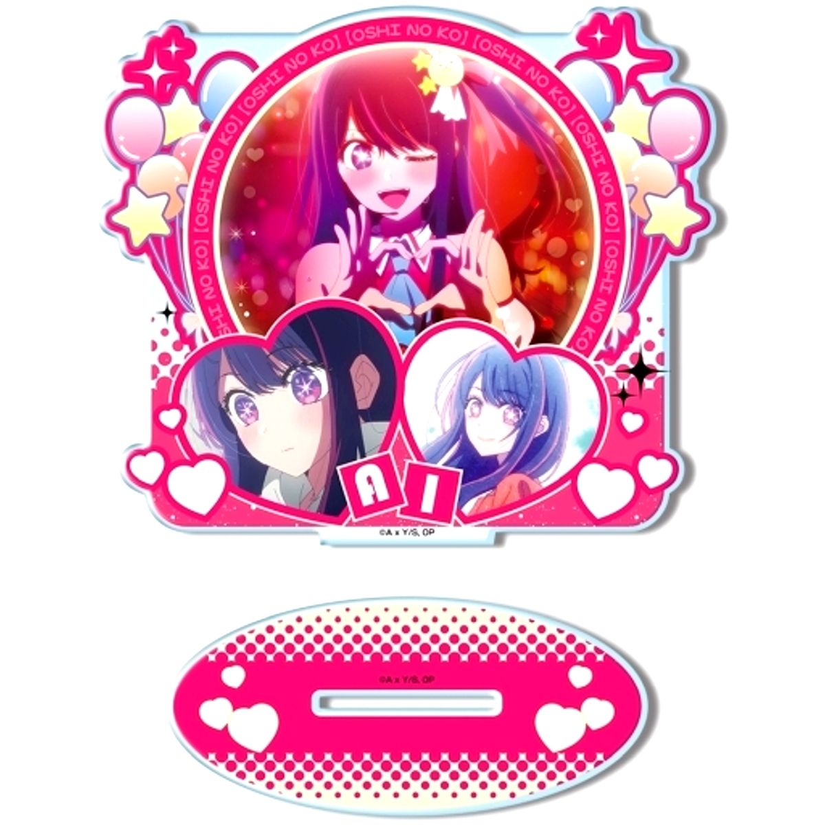Design 01 Ai Hoshino Acrylic Stand Ver. 2 Oshi No Ko [USED]
