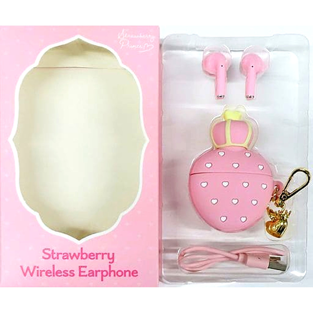 Strawberry Prince Strawberry Wireless Earphone Wireless Earbuds Made-to-Order Limited [USED]