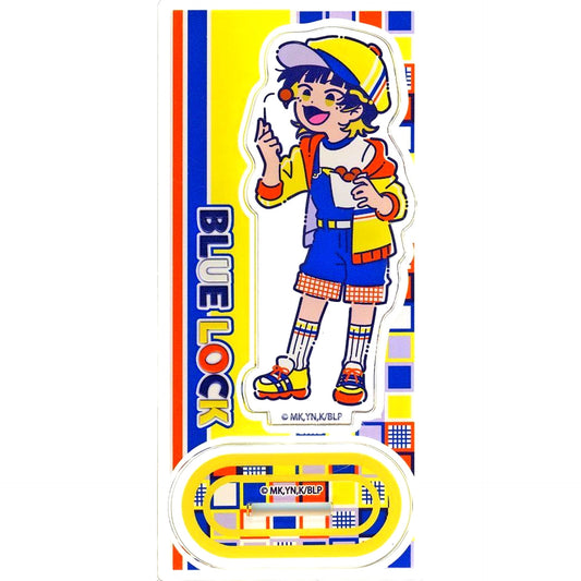 Meguru Bachira Blue Lock x Ministop Retopopu Acrylic Stand [USED]