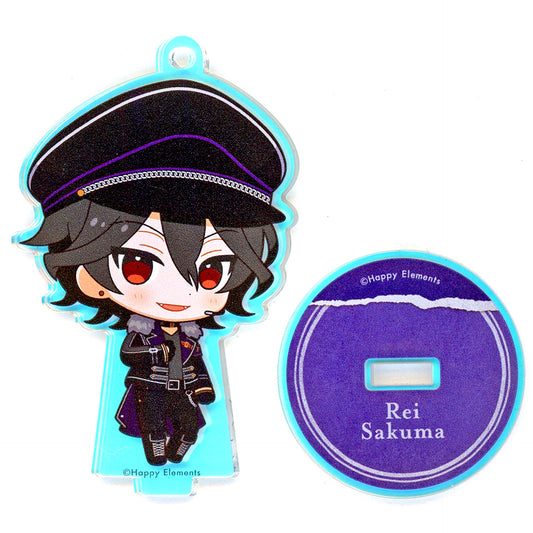 Rei Sakuma UNDEAD Ensemble Stars!! Reminiscence Selection Crossroads x animatecafe Trading Illustration Visual Aurora Acrylic Stand Collection [USED]