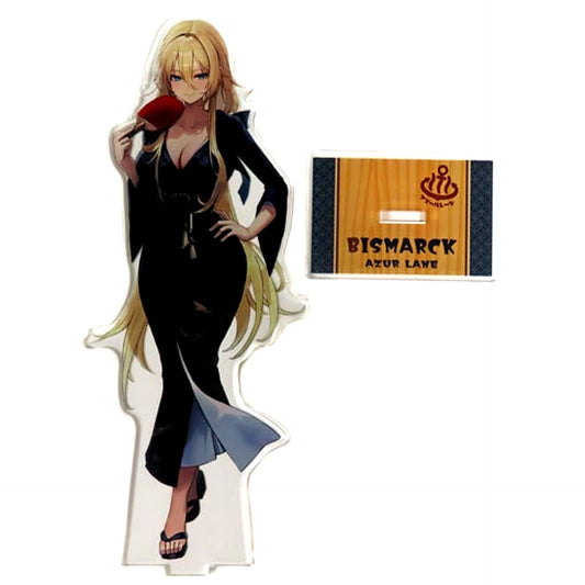 Bismarck Azur Lane x Public Bath Collab Tatsumi Onsen Daikokuyu Acrylic Stand [USED]