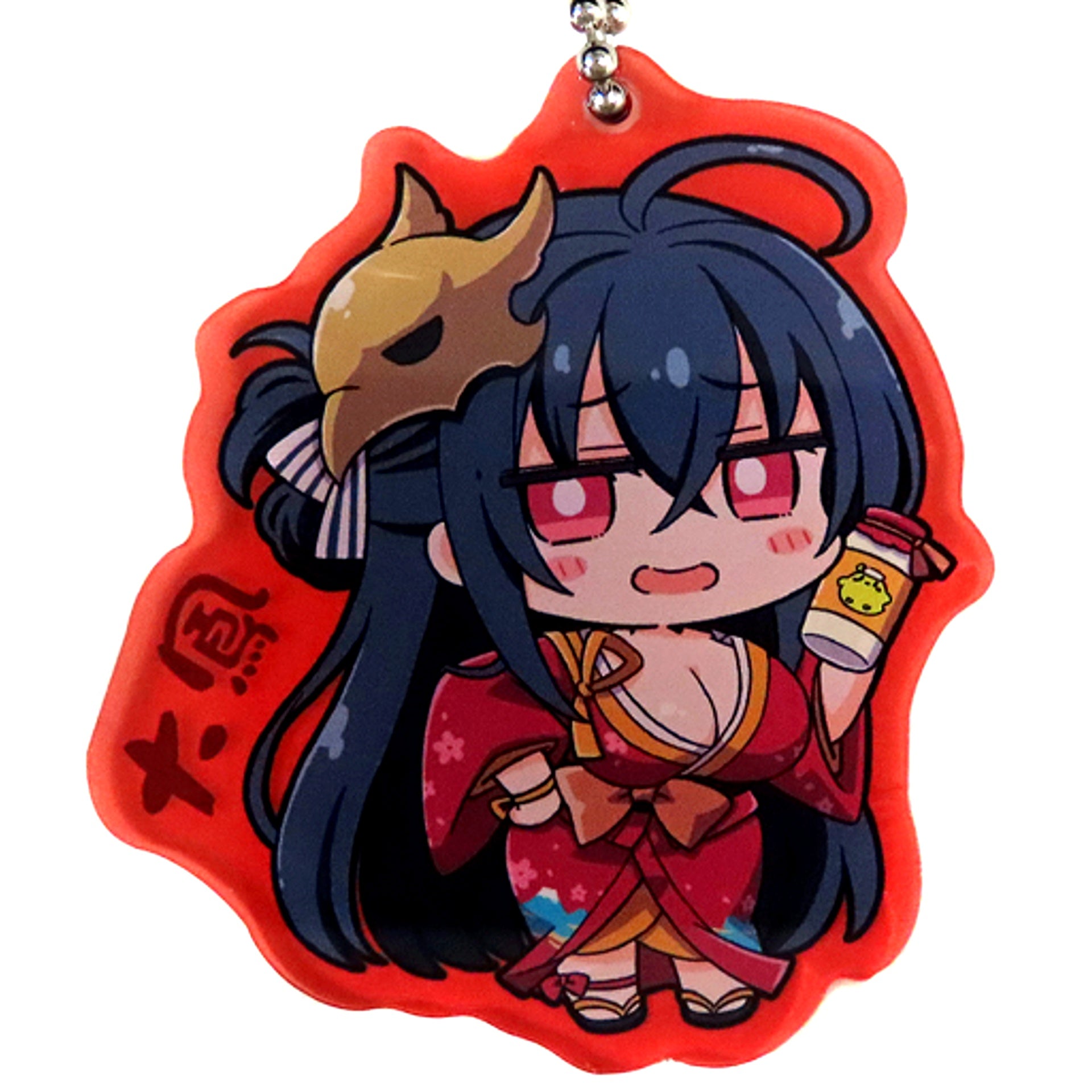 Taihou Deformed Acrylic Keychain Azur Lane x Sento Collabo Tatsumi Onsen / Daikokuyu [USED]