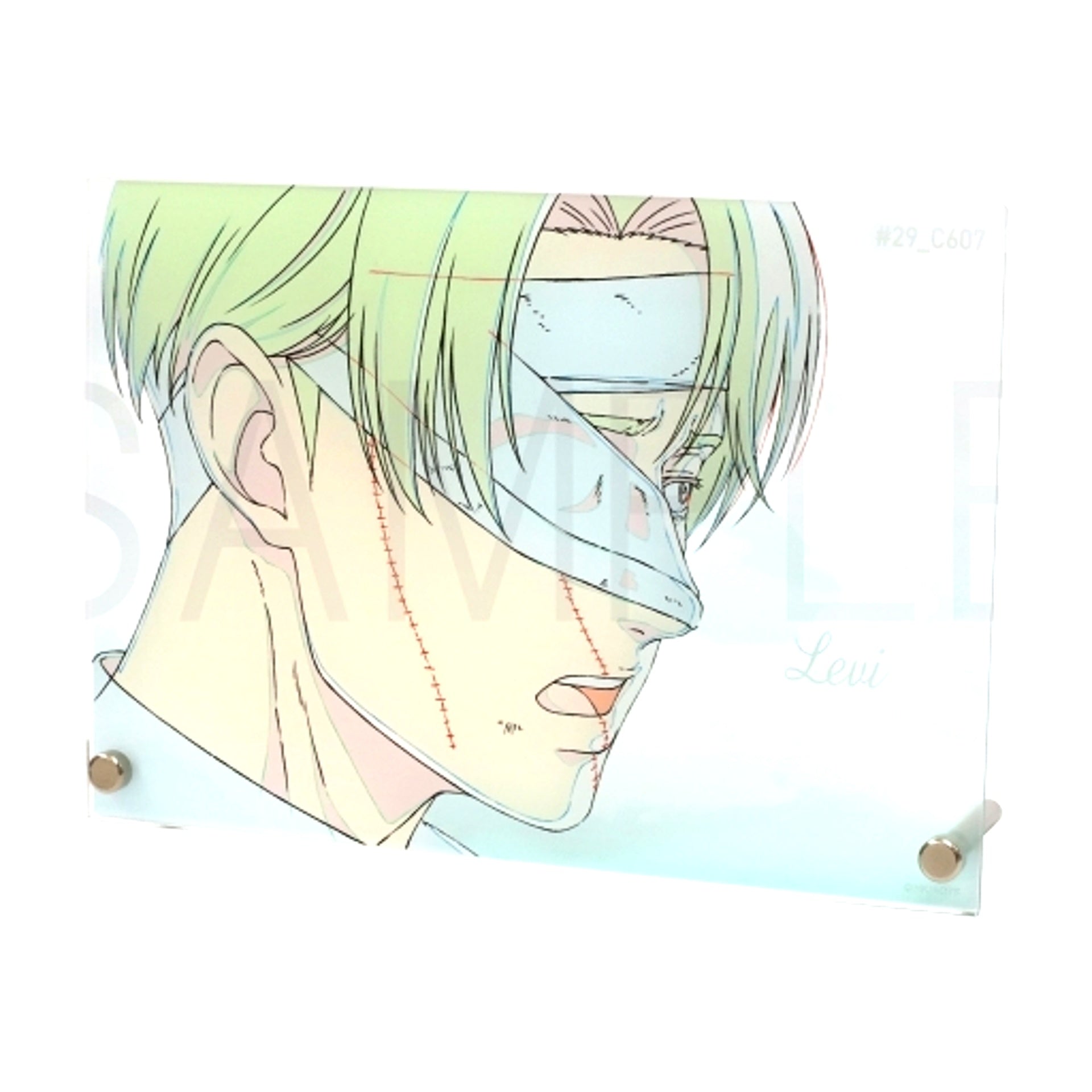 Levi Ackerman Attack on Titan Acrylic Panel [USED]