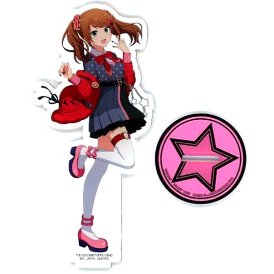 Saki Mizushima Asobi Information Bureau Big Acrylic Figure with Stand Idolmaster Series [USED]