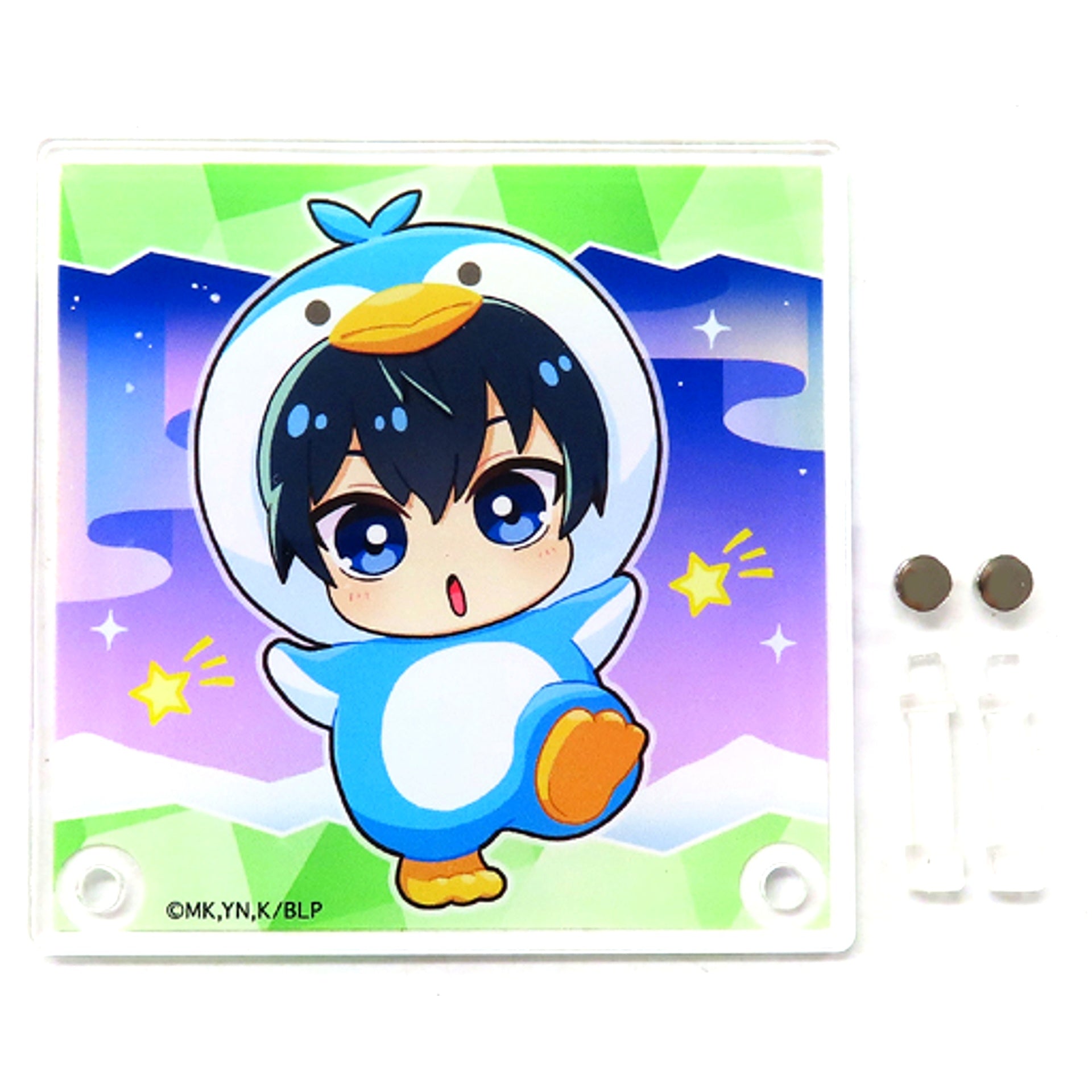 Yoichi Isagi Kigurumins Hinyari Animal Mini Acrylic Panel Blue Lock Animate Girls Festival 2023 [USED]