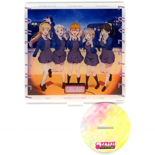 Liella! Acrylic Panel Love Live! Series All Night Nippon GOLD New Year Thank You Cultural Festival Ticket Bundle Bonus [USED]