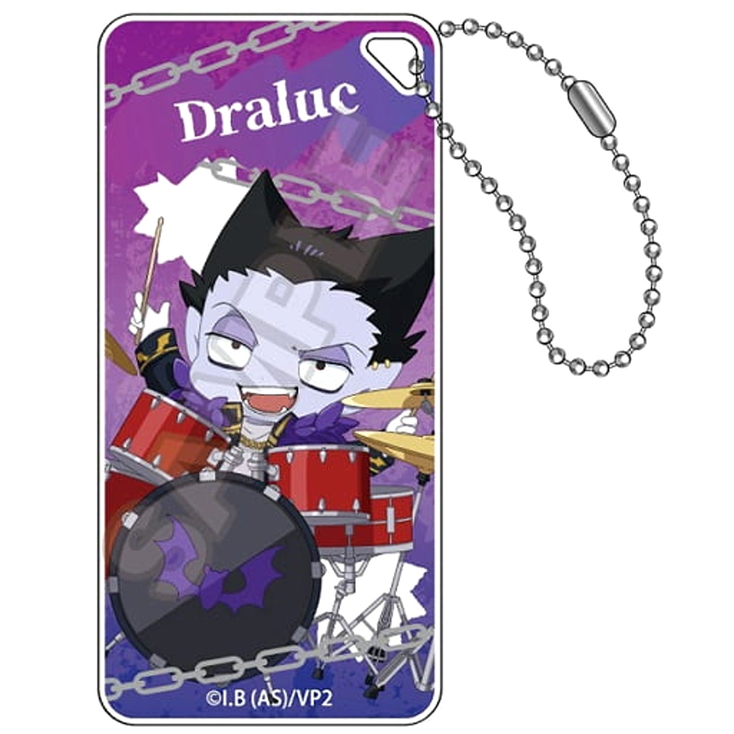 Draluc The Vampire Dies in No Time 2 Mochikko Visual Kei Band Domiteria Keychain Jr. [USED]