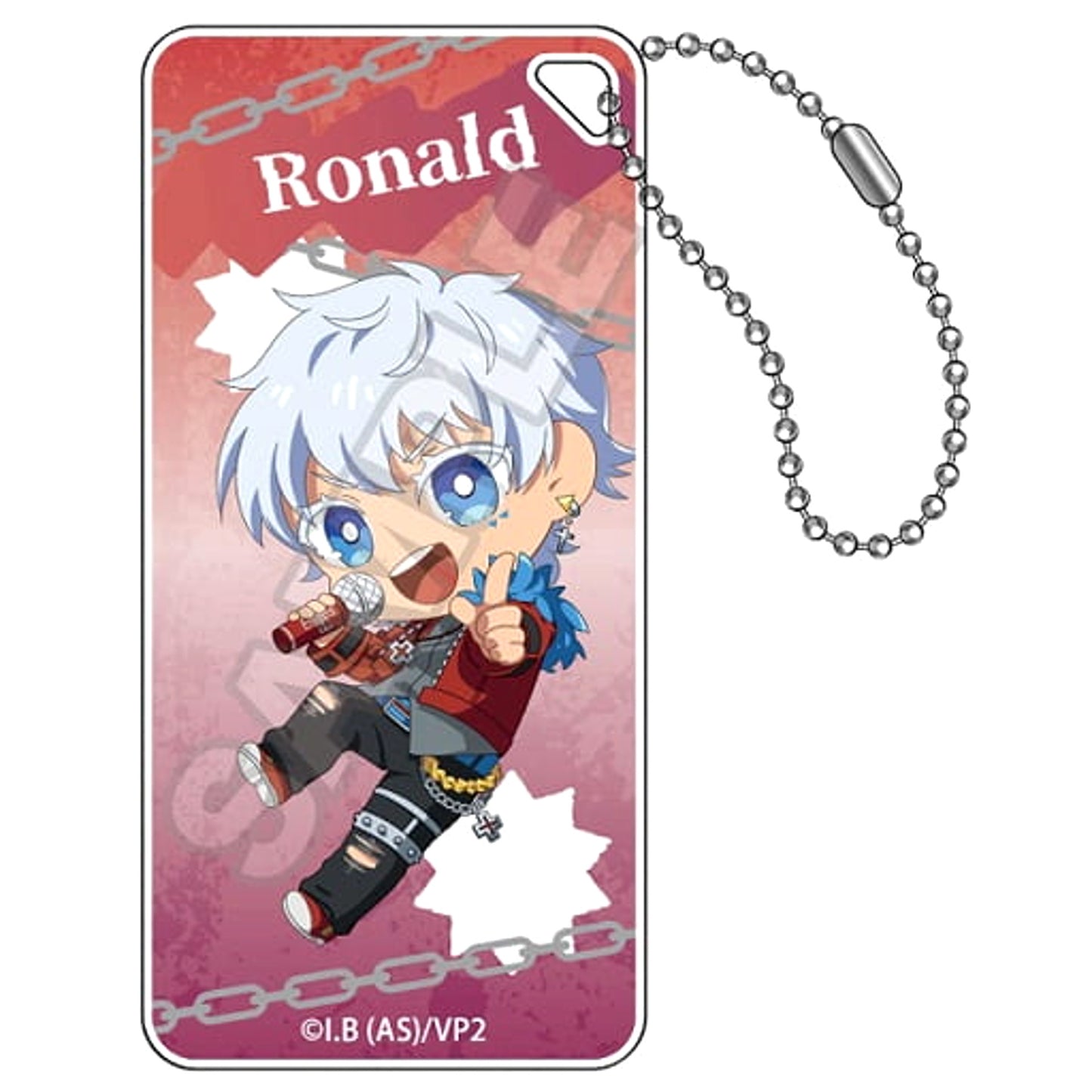 Ronald The Vampire Dies in No Time 2 Mochikko Visual Kei Band Domiteria Keychain Jr. [USED]