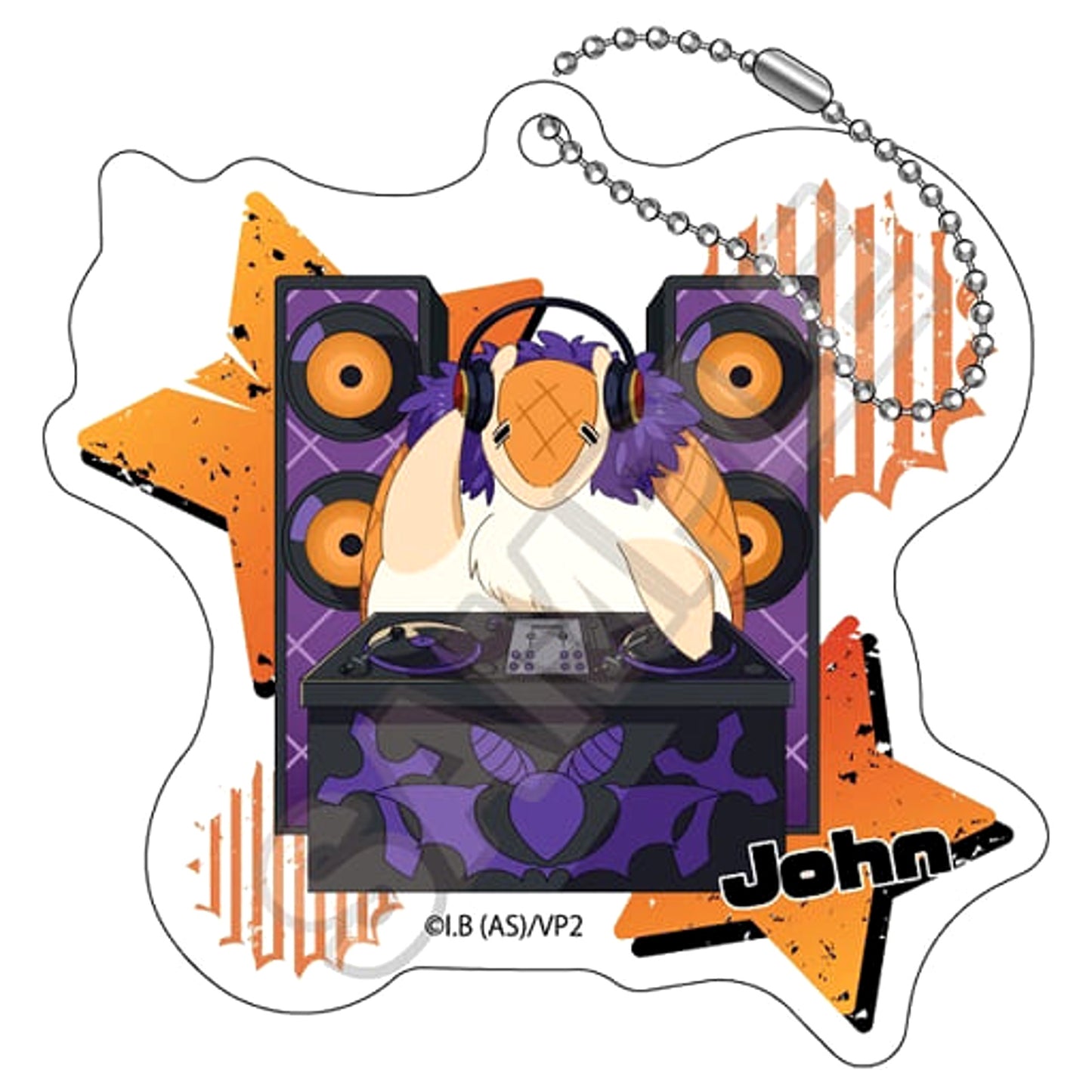 The Vampire Dies in No Time 2 John Mochikko Visual Kei Band Acrylic Keychain Keychains [USED]