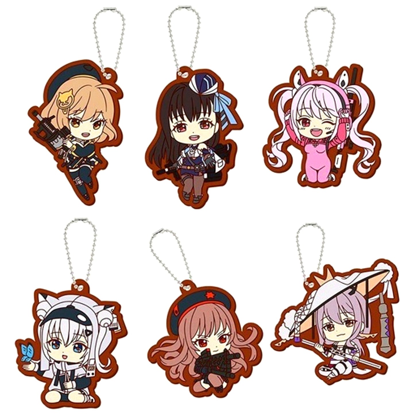 Set of 6 GODDESS OF VICTORY: NIKKE Reba Raba! [USED]