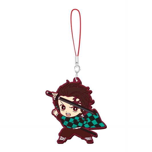 Tanjiro Kamado Demon Slayer: Kimetsu no Yaiba Metsu! Capsule Rubber Mascot TV Anime Demon Slayer: Kimetsu no Yaiba Series [USED]