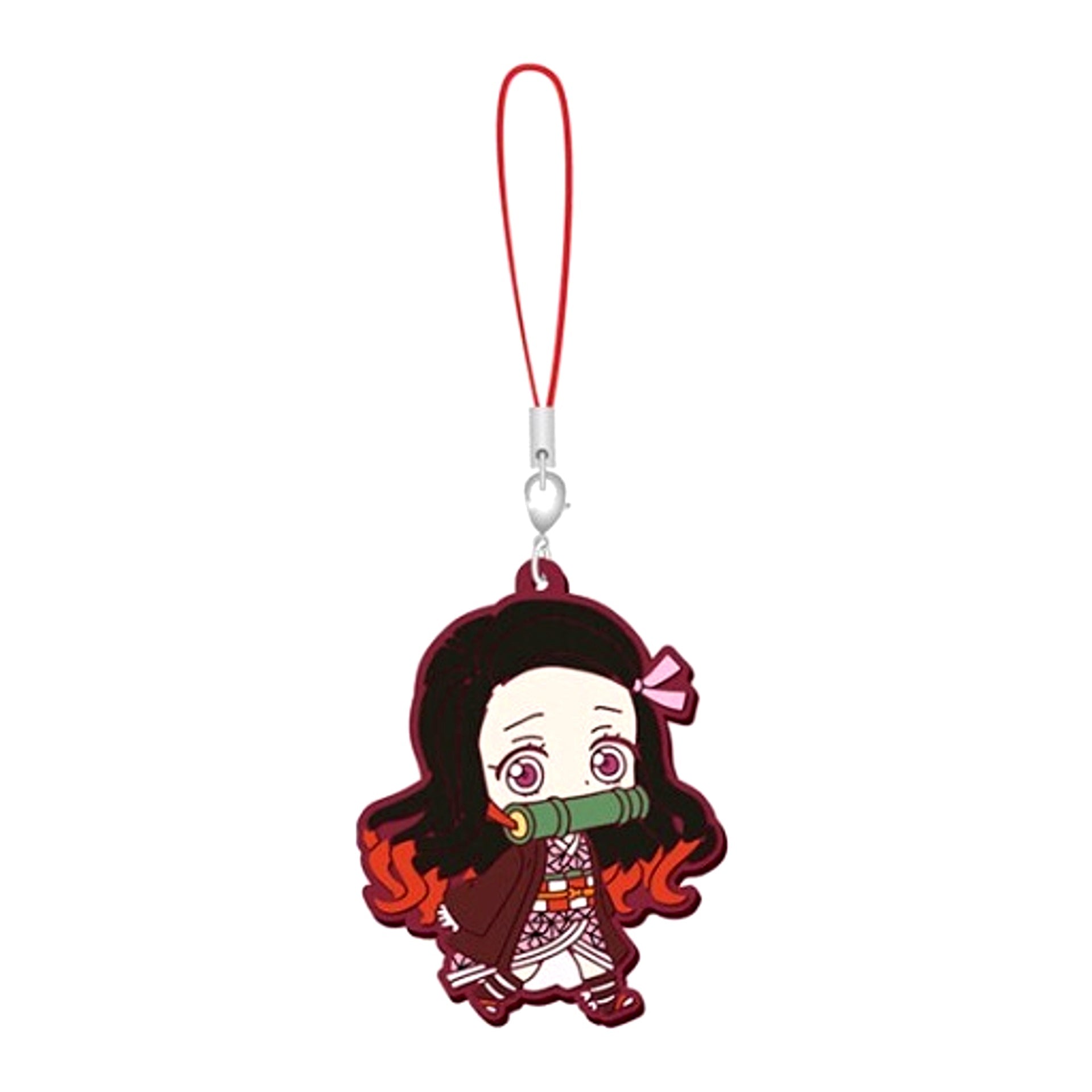 Nezuko Kamado Demon Slayer: Kimetsu no Yaiba Metsu! Capsule Rubber Mascot TV Anime Series [USED]