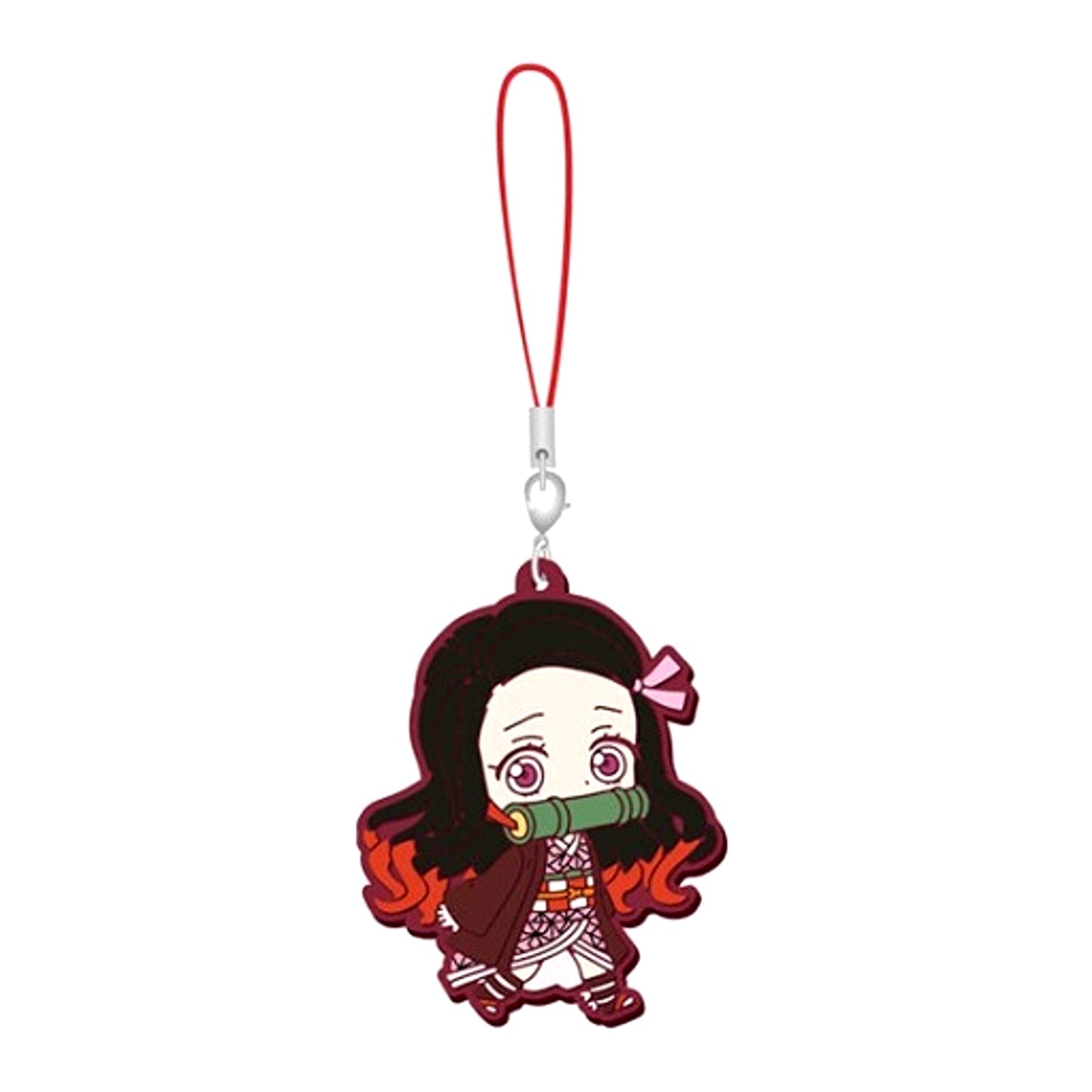 Nezuko Kamado Demon Slayer: Kimetsu no Yaiba Metsu! Capsule Rubber Mascot TV Anime Series [USED]