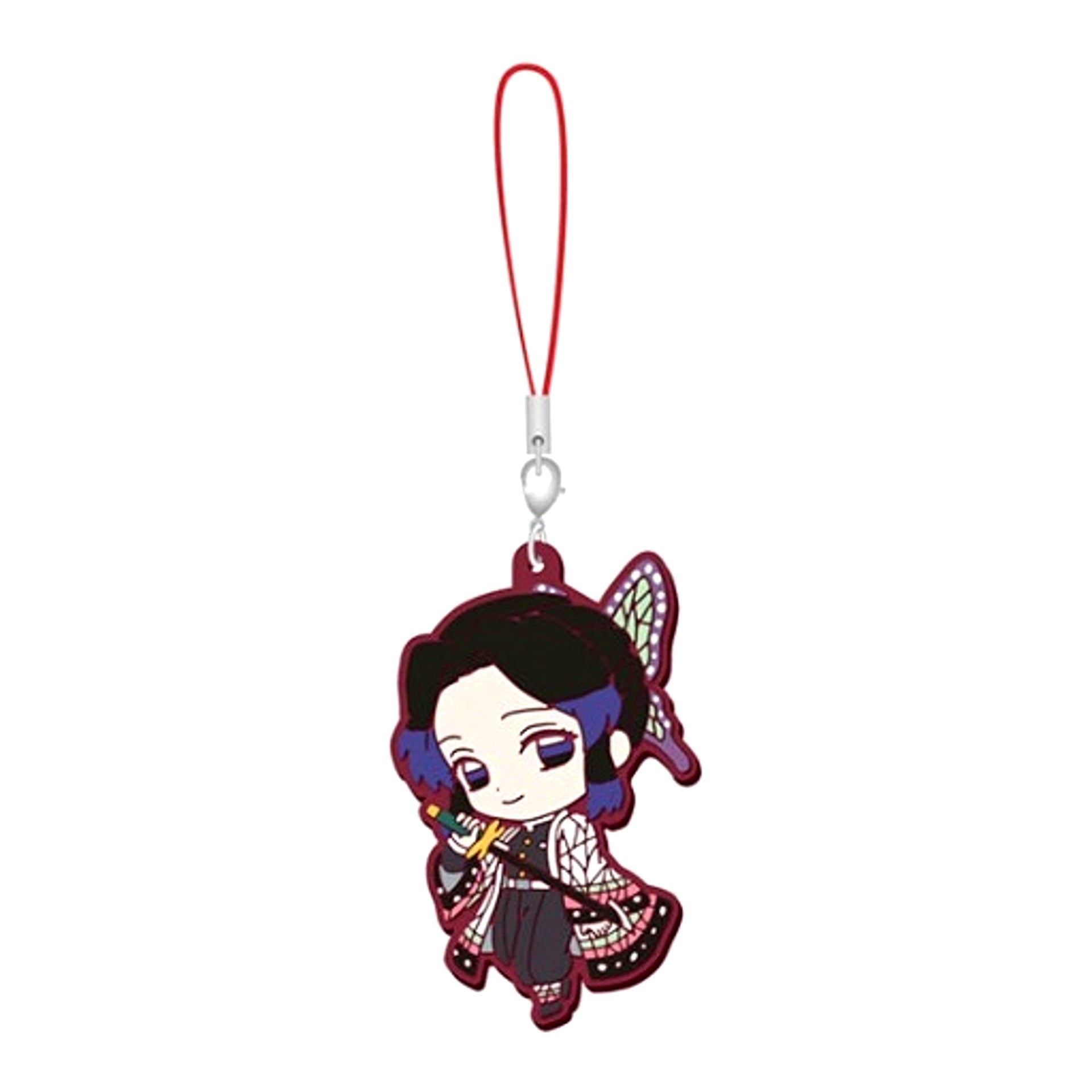 Shinobu Kocho Demon Slayer Metsu! Capsule Rubber Mascot TV Anime Demon Slayer Series [USED]