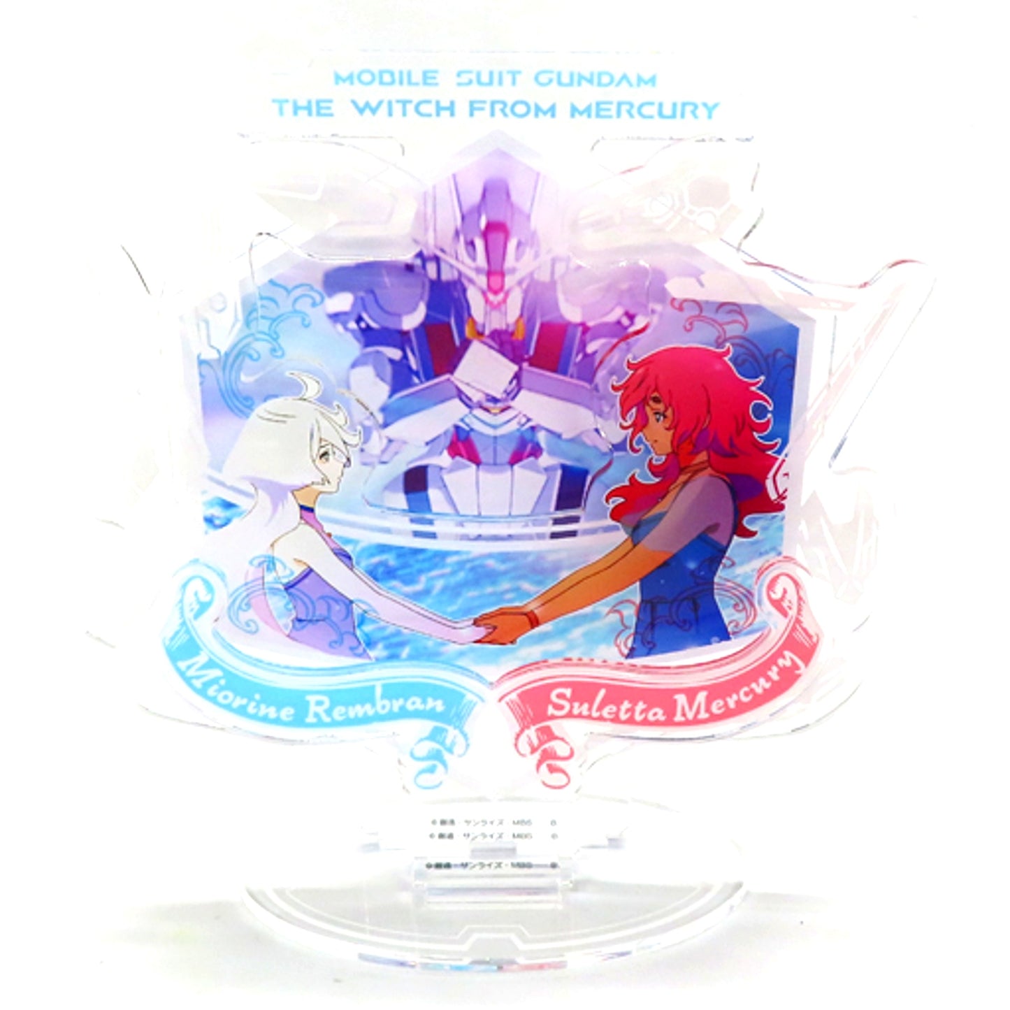Suletta Mercury & Miorine Rembran Mobile Suit Gundam The Witch from Mercury Season 2 Ending Scene Acrylic Stand [USED]