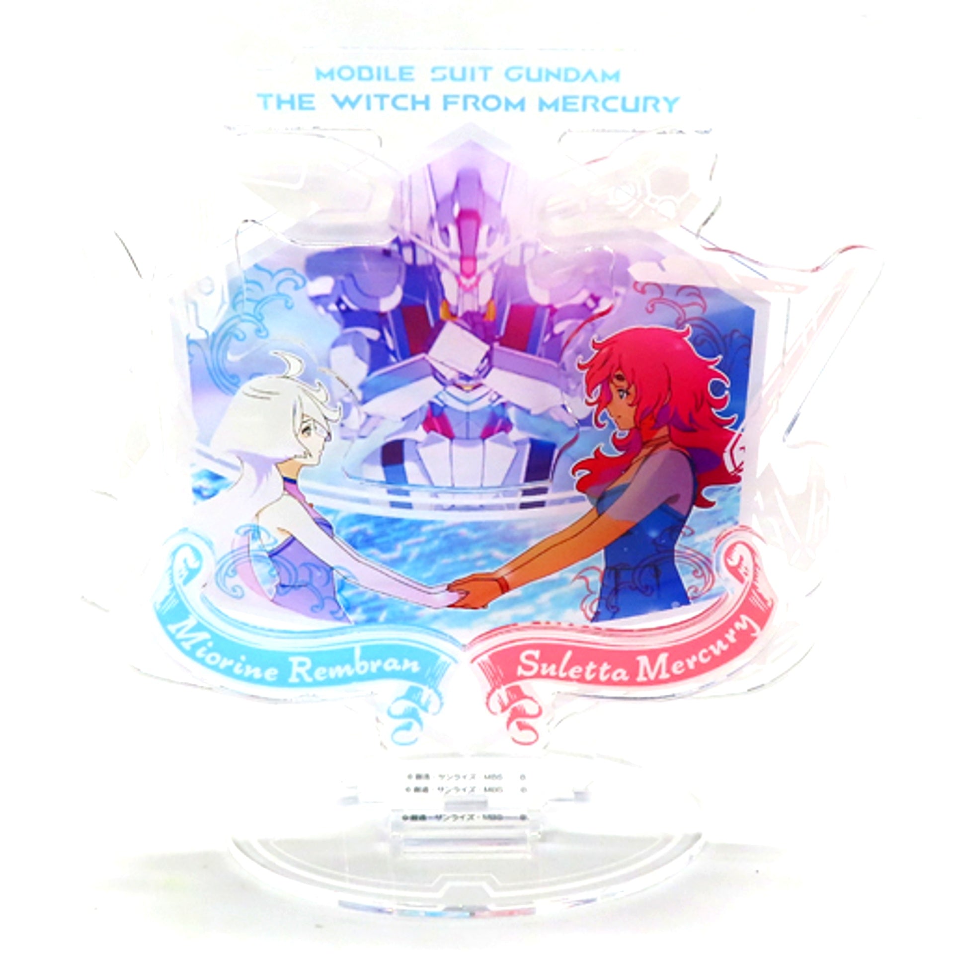 Suletta Mercury & Miorine Rembran Mobile Suit Gundam The Witch from Mercury Season 2 Ending Scene Acrylic Stand [USED]