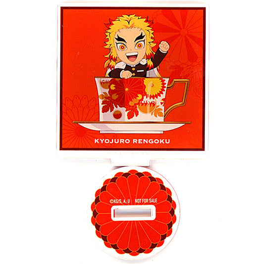 Kyojuro Rengoku Mini Character Teacup Ver. Acrylic Stand Demon Slayer Trading Mini Character Teacup Ver. Acrylic Stand Animate Ltd BOX Purchase Bonus [USED]