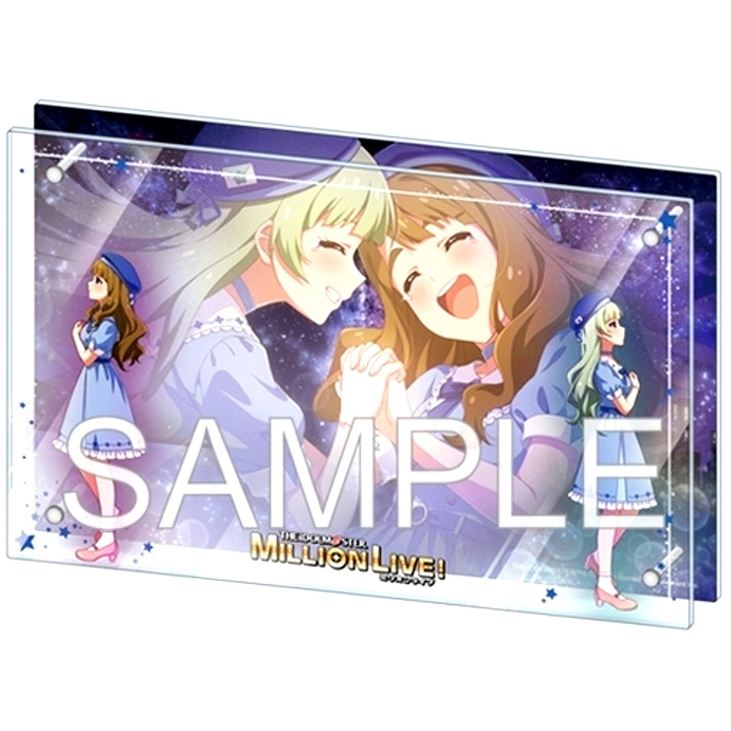 THE IDOLM@STER Million Live! Diorama Acrylic Panel Sora ni Kakeru Omoide Ver. [USED]