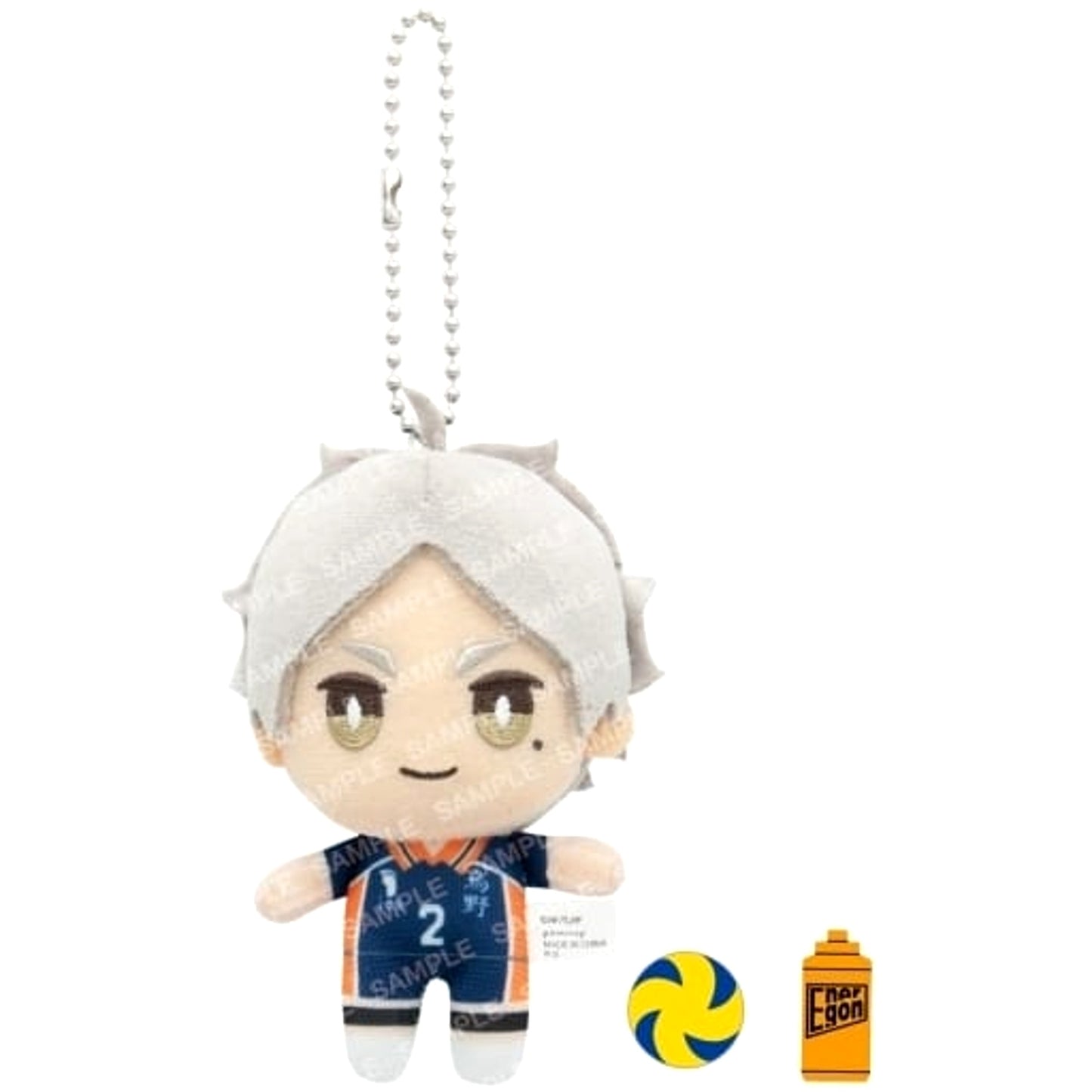 Koushi Sugawara H Haikyu!! Omochi Plush Mini [USED]