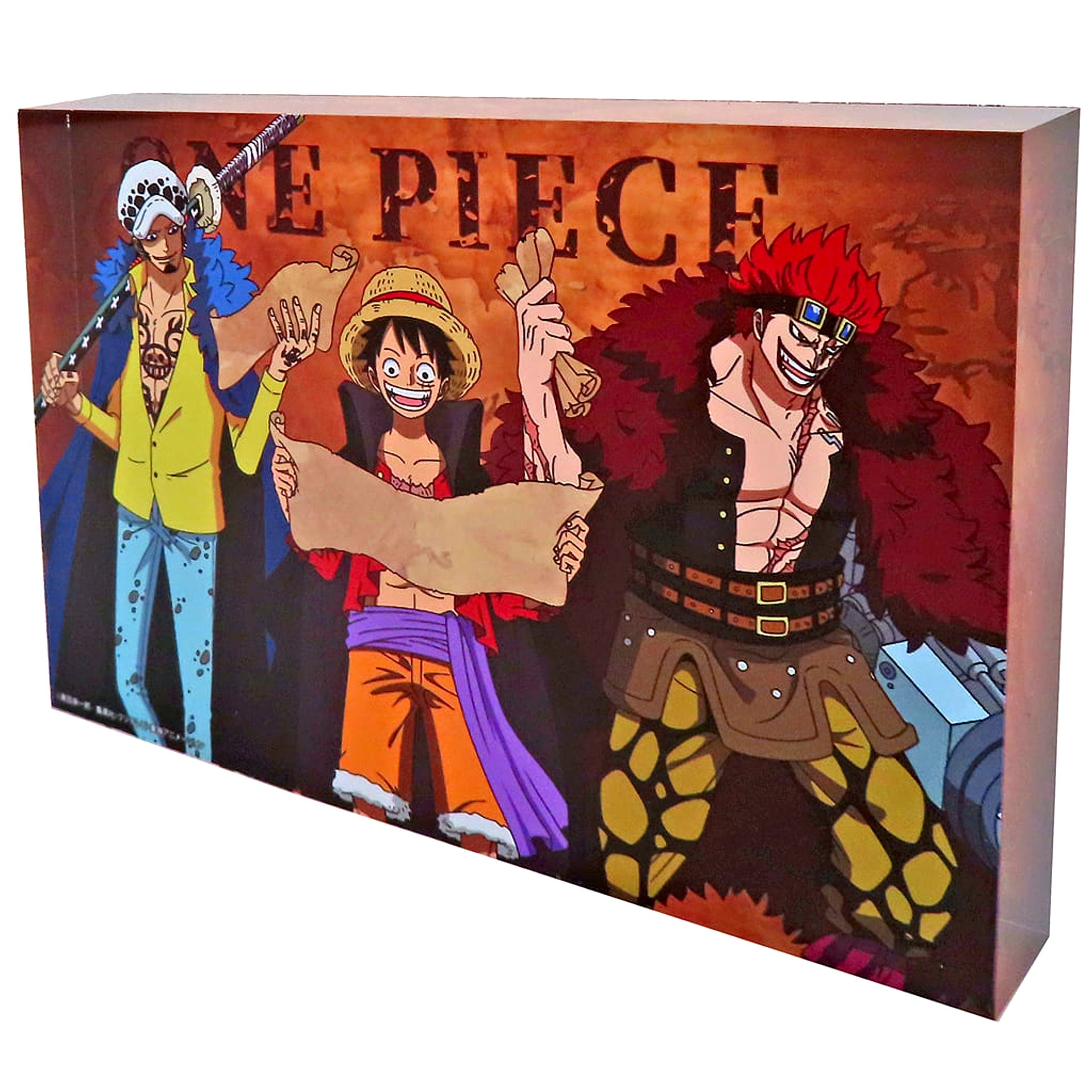 Three Captains One Piece POP UP SHOP in TSUTAYA Acrylic Block [USED]