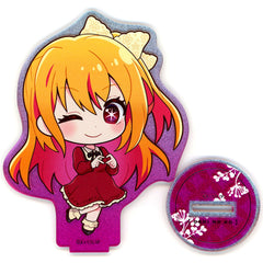 Ruby Hoshino Oshi no Ko x Toei Kyoto Studio Park Collabo Aim for the Brightest Star Mini Character Glitter Acrylic Stand Eigamura Ver. One Piece [USED]
