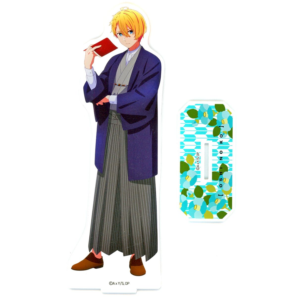 Aquamarine Hoshino Acrylic Figure Stand Movie Village Ver. Kimono Oshi No Ko x Toei Kyoto Studio Park Collab Aim for the Top Star of the Studio Park in this Entertainment World the Number of Attendees is a Weapon [USED]