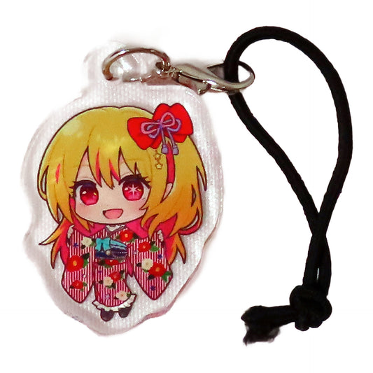 Ruby Hoshino Oshi No Ko Mini Acrylic Charms Toei Uzumasa Movie Mezase! Eigamura no Ichibanboshi Kono Geinokai Sekai ni Oite Doinninzu Jisseki ha Buki da Limited Konpeito Bundled Items Charm [USED]