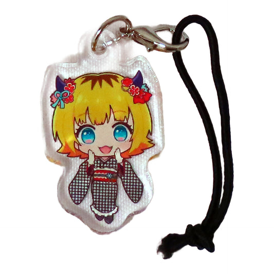 Mem-Cho Oshi No Ko Mini Acrylic Charms Toei Uzumasa Movie Mezase! Eigamura no Ichibanboshi Kono Geinokai Sekai ni Oite Doinninzu Jisseki ha Buki da Limited Konpeito Bundled Items Charm [USED]