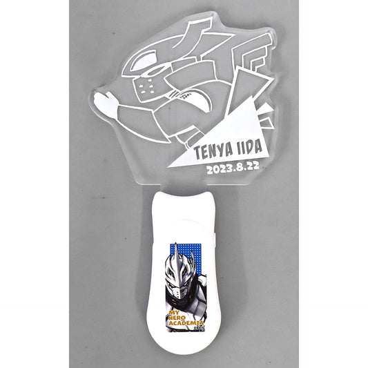 My Hero Academia Tenya Iida Birthday Penlight 2023 Jump Characters Store Limited [USED]