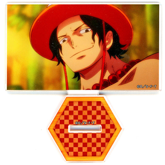 Portgas D. Ace One Piece Trading Scene Shot Acrylic Stand Vol.1 [USED]