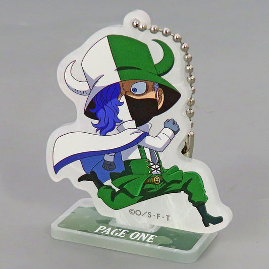 Page One One Piece Wano Country Mini Theater Washi Paper Acrylic Keychain Collection [USED]