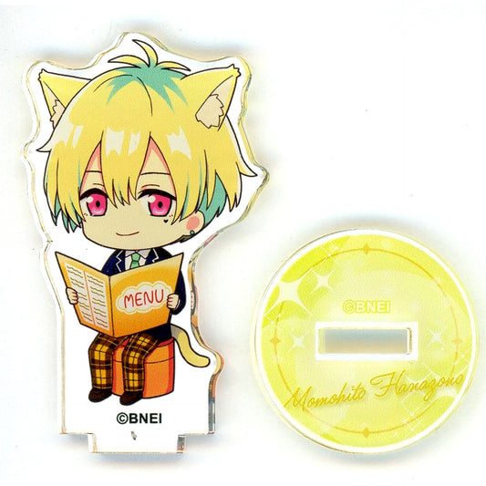 Momohito Hanazono THE IDOLM@STER SideM Mini Acrylic Stand x Karaoke Manekineko BOX B [USED]