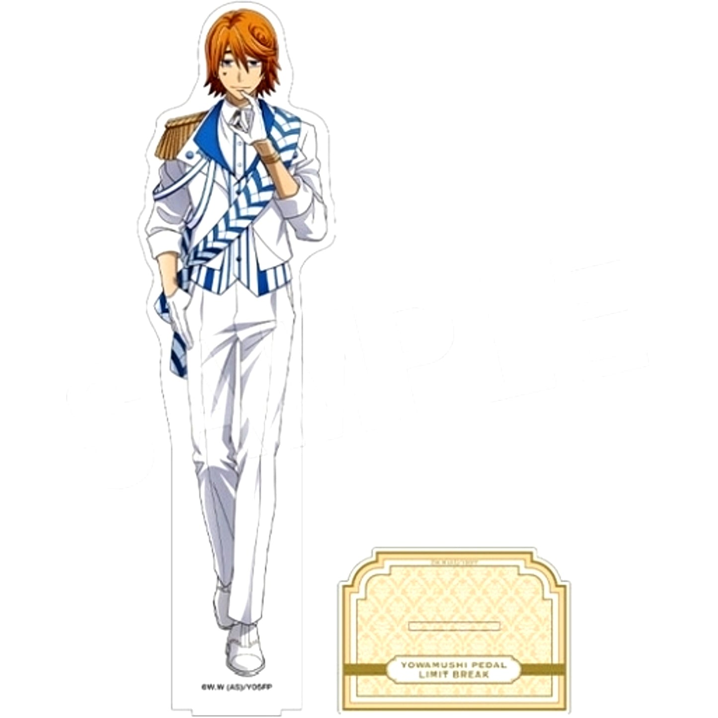 Takuto Ashikiba BIG Acrylic Stand Yubikiri Ver. Yowamushi Pedal LIMIT BREAK Animate Girls Festival 2023 Mail Order Limited [USED]