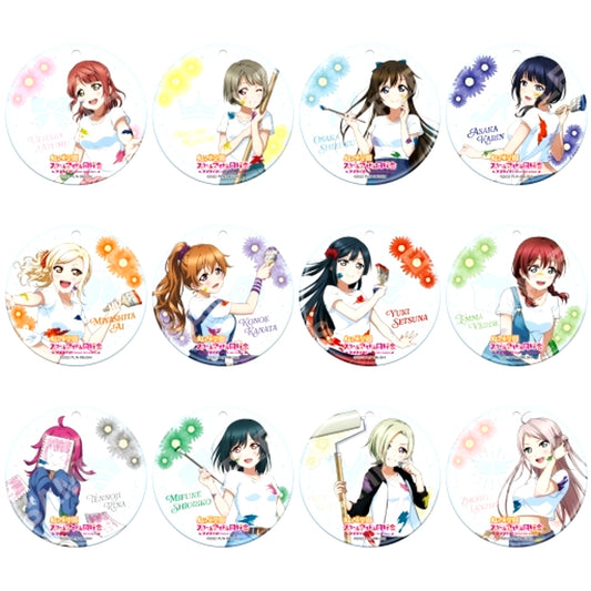 Set of 12 Love Live! Nijigasaki High School Idol Club Clear Soft Keychain A [USED]