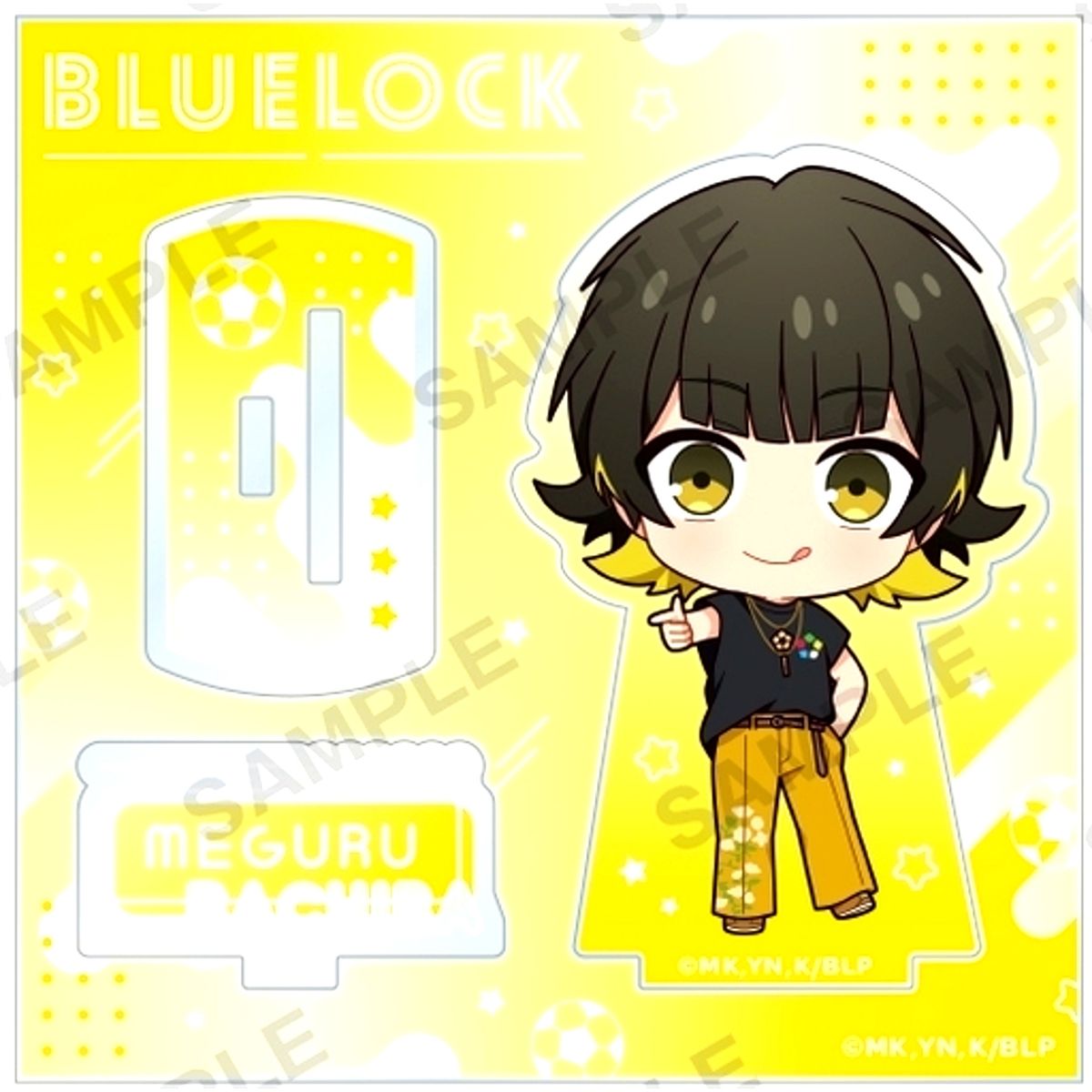 Meguru Bachira Showtime Diorama Acrylic Stand Blue Lock [USED]