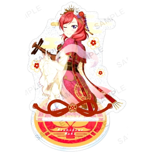 Maki Nishikino Muse Seven Lucky Gods Ver. Kirarin Acrylic Stand Love Live! School Idol Festival [USED]