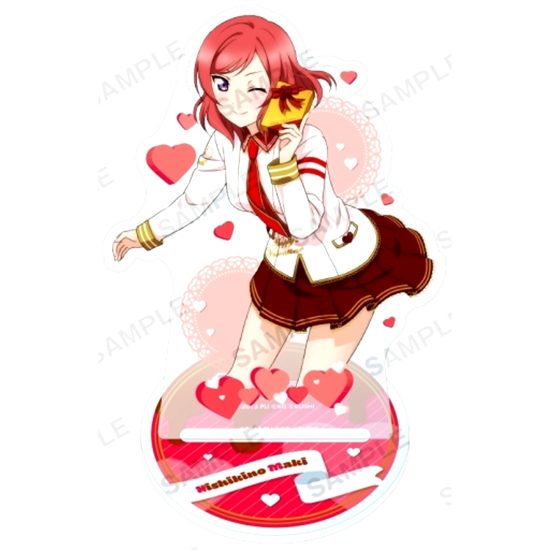 Maki Nishikino Mu's Valentine Ver. Love Live! School Idol Festival Acrylic Stand [USED]