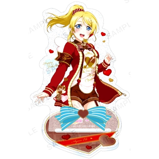 Eli Ayase Mu's Valentine Ver. Love Live! School Idol Festival Kirarin Acrylic Stand [USED]